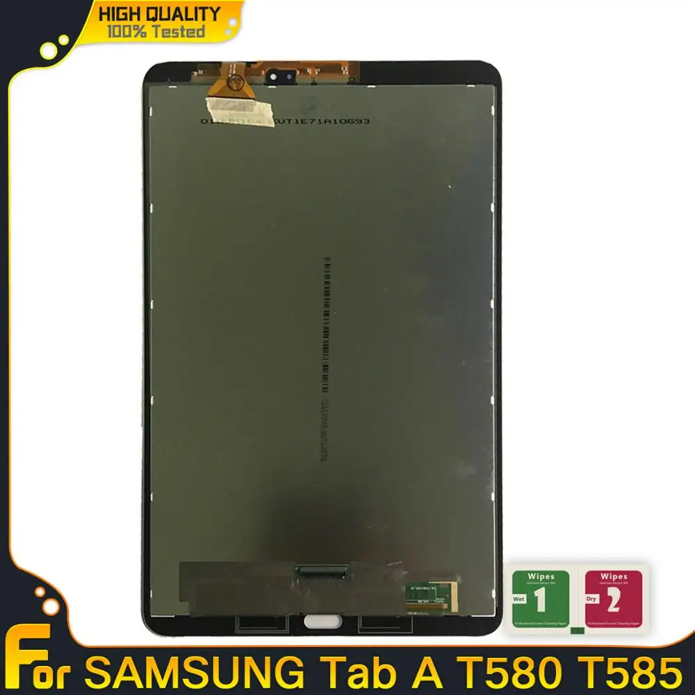 Для Samsung GALAXY Tab A 10 1 T580 T585 SM-T580 SM-T585 ЖК-дисплей сенсорный экран с сенсорной панелью