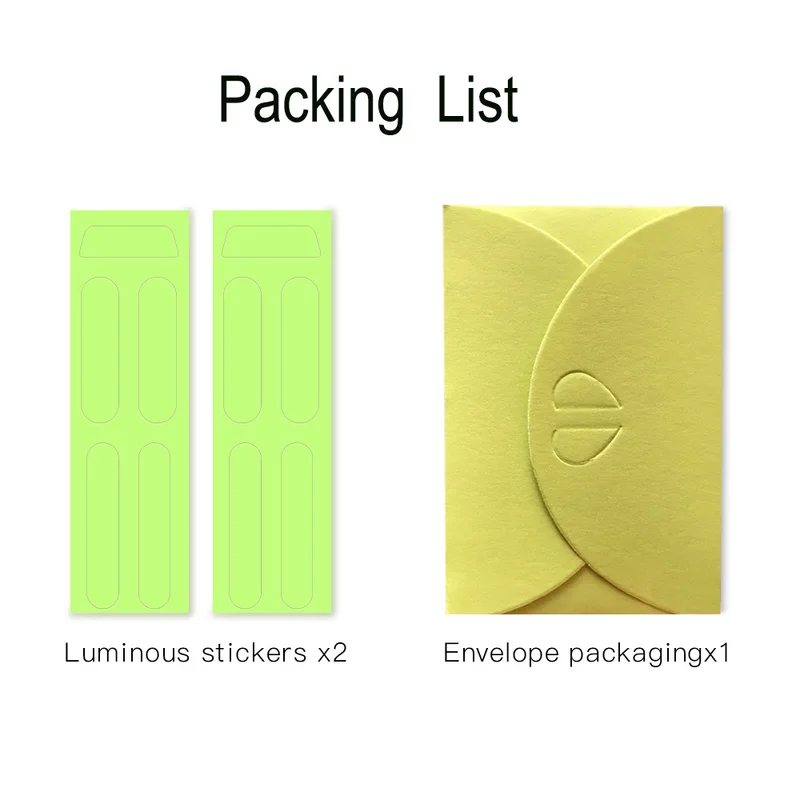 Details about / 2PCS Night Flight Luminous Stickers Fluorescent Decals for DJI Mavic Mini