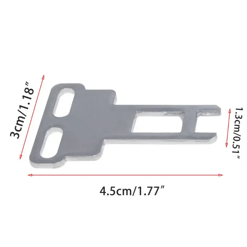 Nieuwe CZ93-K1 Deur Veiligheid Interlock Schakelaar Bedieningsmechanisme Key Zilver Tone Direct Acting