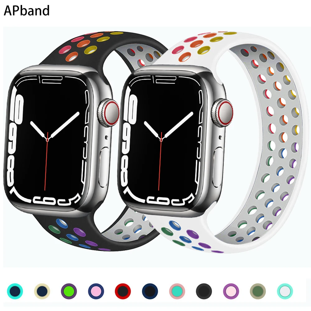 Solo Loop Strap For Apple Watch Band 