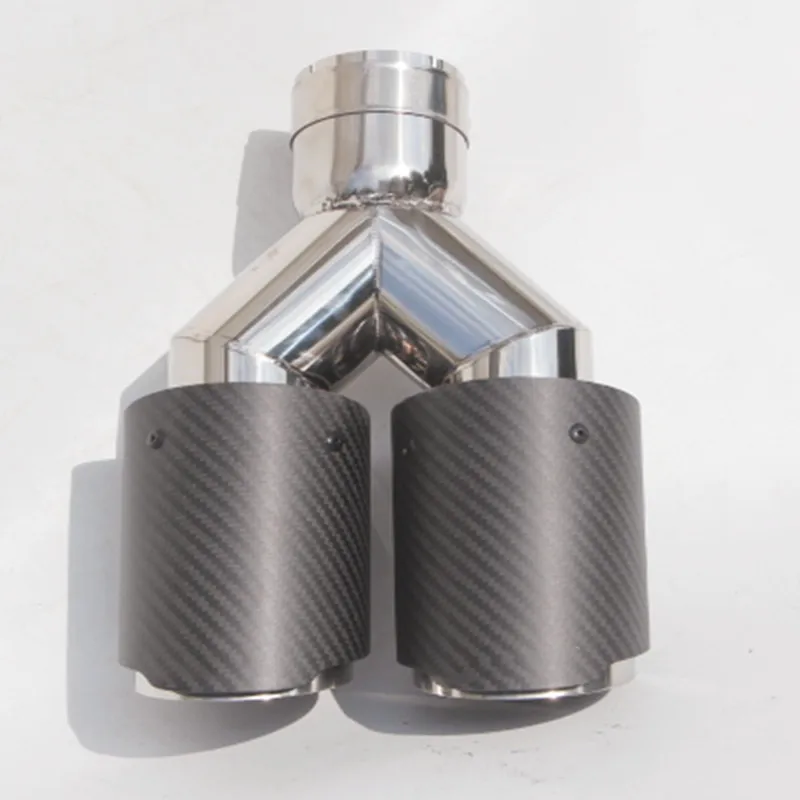 Карбоновые выхлопы для BMW BENZ AUDI VW выхлопные трубы Akrapovic 1 шт. | Автомобили и