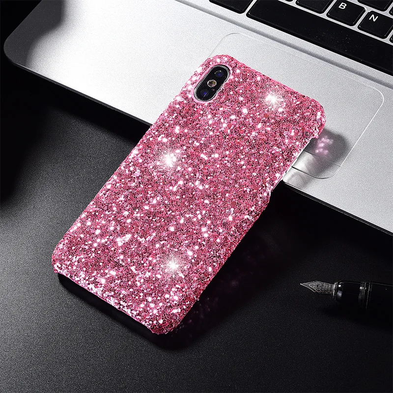 Стиль цветной, мягкий, из ТПУ крутой Блестящий сотовый телефон чехол для iPhone 6/7/8/X XR XS Max Capa Coque Fundas
