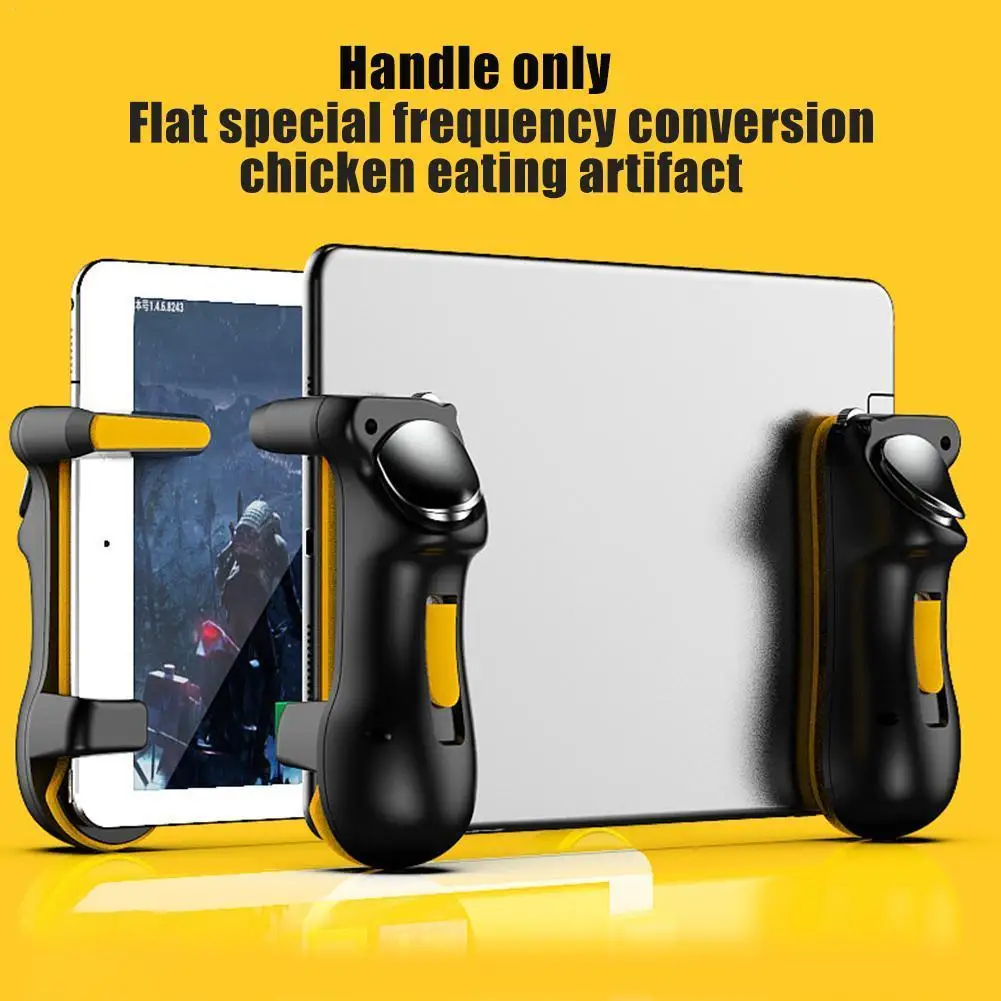 

1Pair Trigger Controller Gamepad For iPad Tablet Capacitance Joystick Accessories For Mobile Button FPS L1R1 Aim Game Phone P5C9