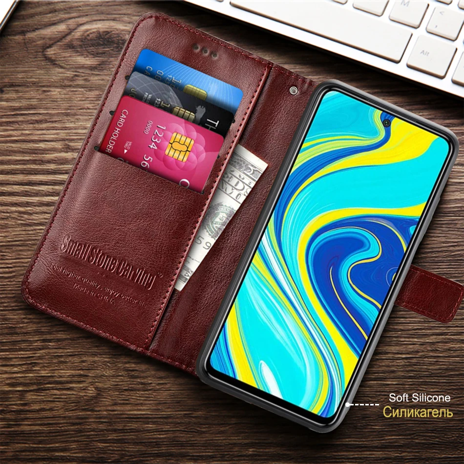 Flip Phone Case for Xiaomi Redmi Note 9s Case Wallet Cover for Redmi Note 9 Pro Max Leather Book Style With Card Holder leather wallet case leather case phone case leather phone case