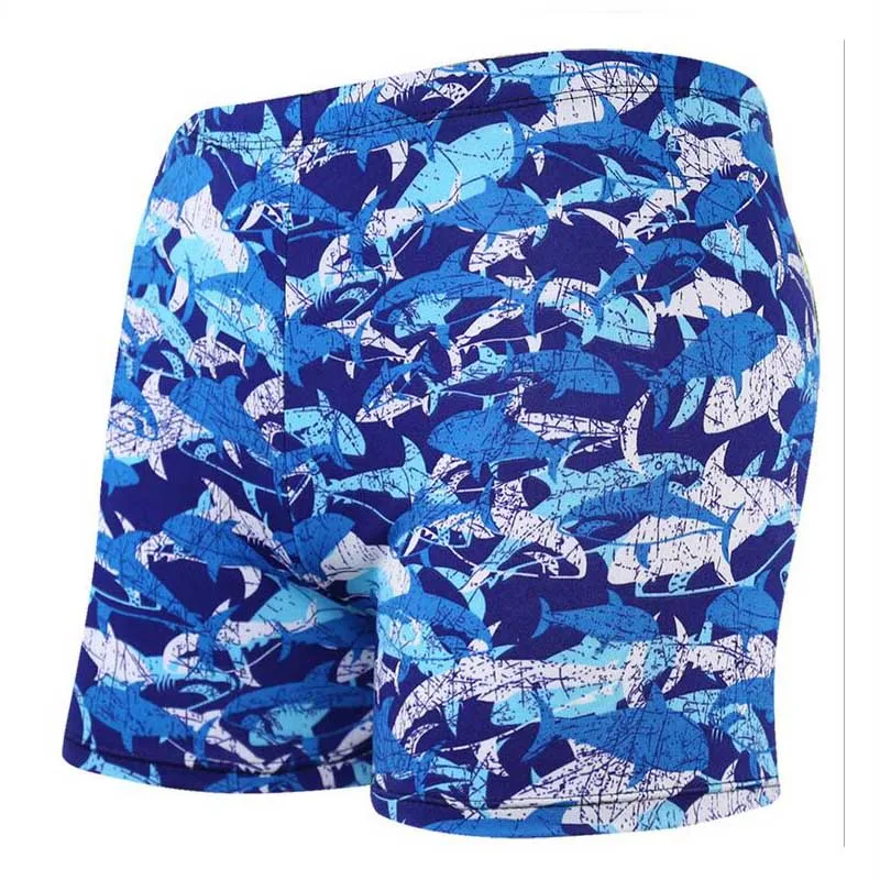 

2019 New Print Men's Beach Swimming Trunks Swimsuit Elastic Swim Shorts Trunks Surfing Summer Swimsuit Boxer Shorts