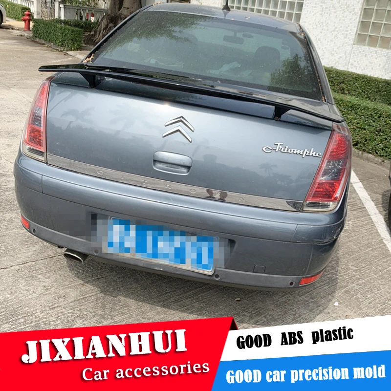 Спойлер для Citroen c-thiomphe 2006- c-thiomphe спойлер TF ABS Пластиковый материал заднее крыло автомобиля цветной задний спойлер