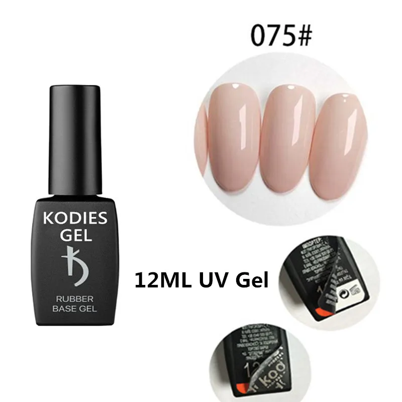 

Popular Gelcolor Soak off Base Coat Top Coat 12ML UV Gel polish Natural Nail Gel Varnish Lacquer for Manciure Nailart Design
