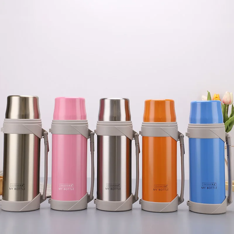 

New Style Outdoor Vacuum Insulated Carafe Stainless Steel Travel Kettle Portable Hand with Large-Volume Thermos