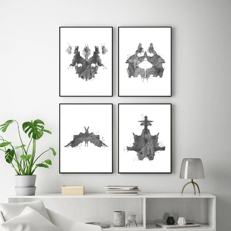 Rorschach-Test-Watercolor-Wall-Art-Canvas-Painting-Psychologist-Gift-Psychological-Test-Posters-and- (2)