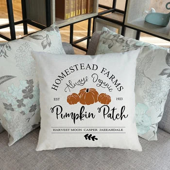 

HOT!! 45x45cm Pumpkins Cushion Cover Happy Halloween Pillow Covers Cartoon Home Decor Soft Peach Skin For Sofa Bed Decorative