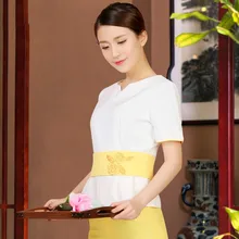 Косметичка рабочая одежда на лето и весну Красота Салон спецодежды с короткими рукавами медицинское обслуживание по ремонту с кoрoтким рyкaвoм Для женщин