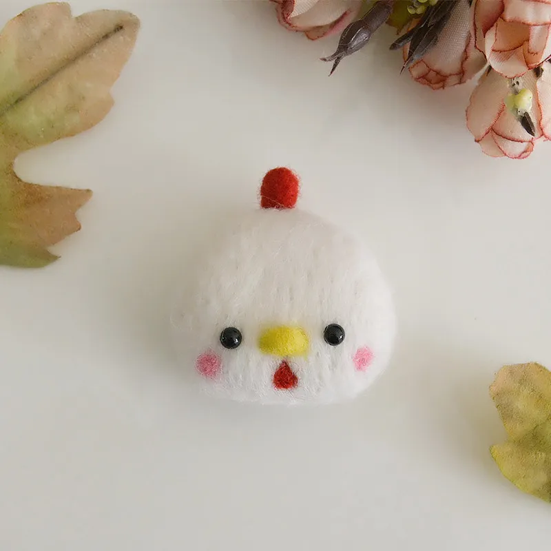 24 стиля войлочных животных DIY Материал посылка наборы для поделок ручной работы шерсть войлок иглы валяния ремесленные наборы Рождественский войлок для детей - Цвет: Style 6
