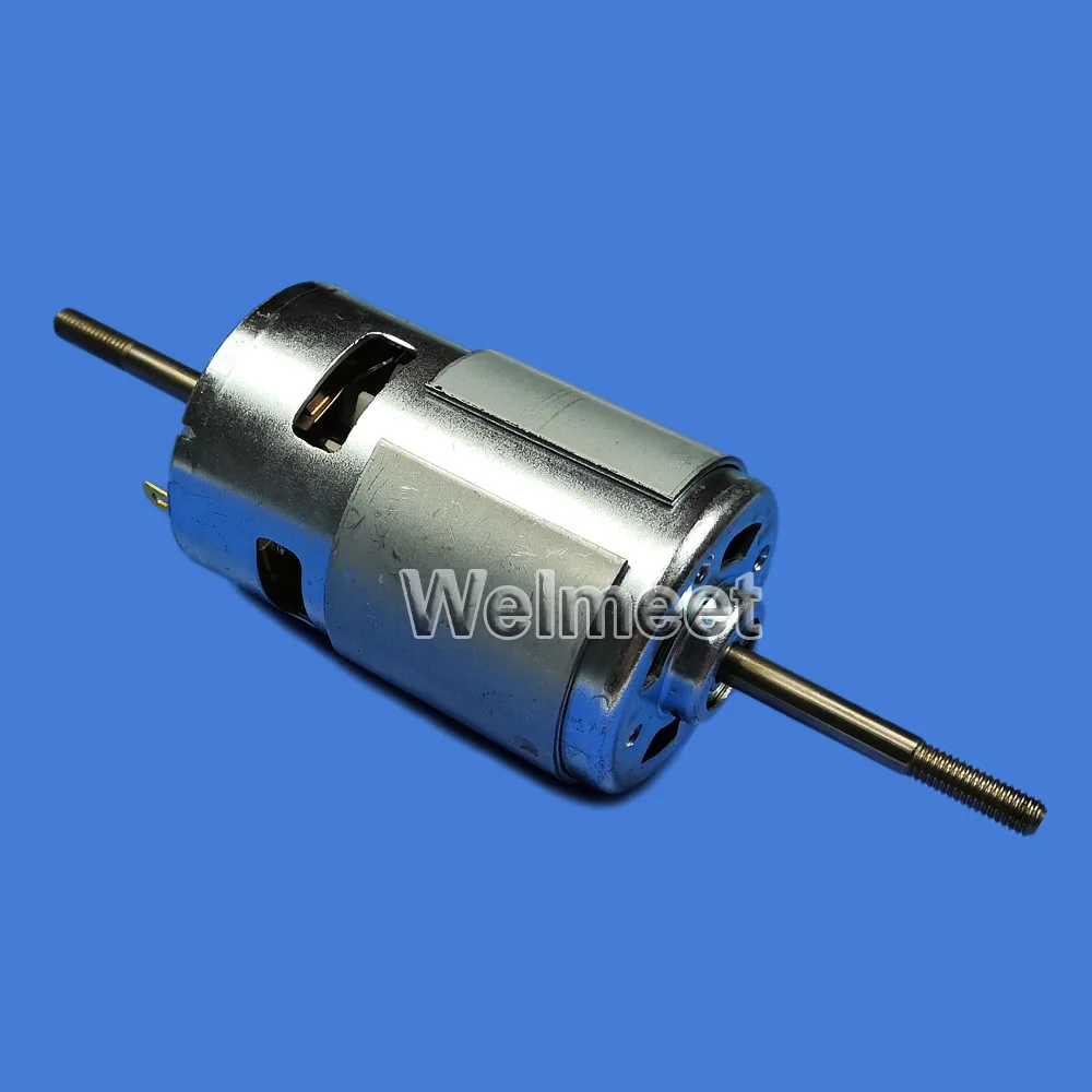 eixo duplo rolamento de alta velocidade do motor dc para pecas diy 02