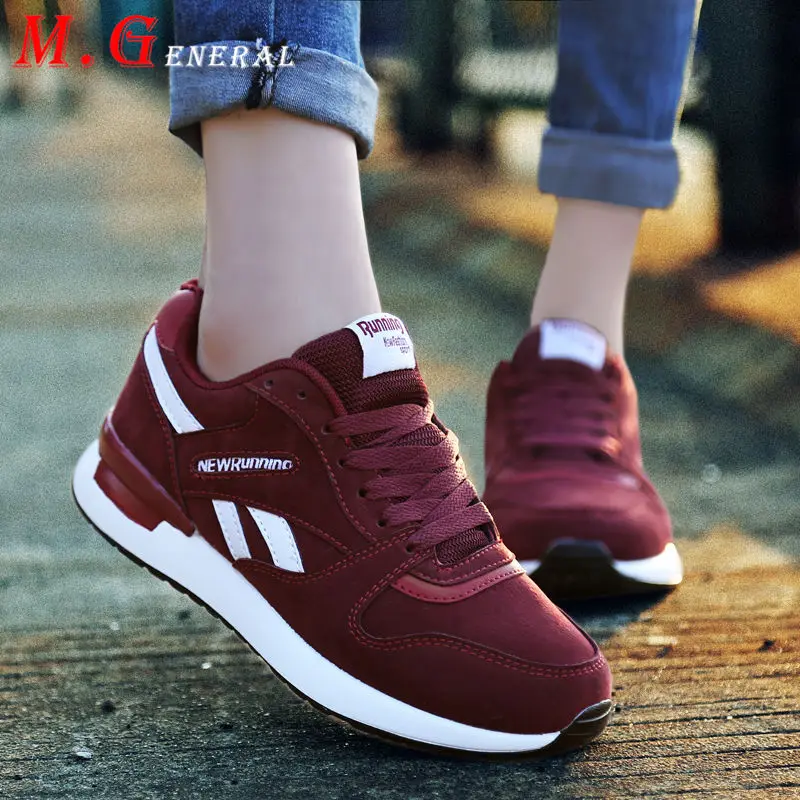 Womens Sneakers Platform Sports-Shoes Shoe-B21 Breathable Mesh Low Lace-Up New Autumn