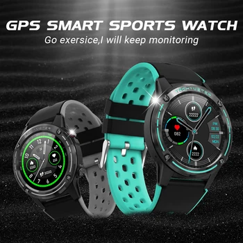 

M6 Smart Watch GPS SPORT Waterproof ECG Heart Rate Sleep Monitor remote control SmartWatch for Men Women