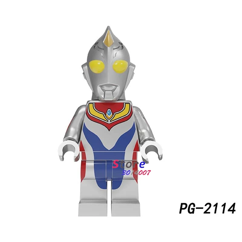50 шт. мультфильм серии Ultraman История Игрушек 4 Базз Лайтер Вуди Джесси Даки Peep Duke Caboom строительные блоки для детей - Цвет: PG2114