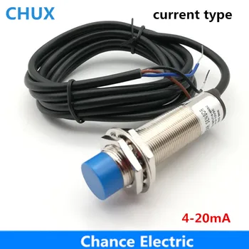 

Current type 18mm Linear analog sensor 8mm detect distance 4-20mA analog inductive displayment sensor switch XM18-8-PMI