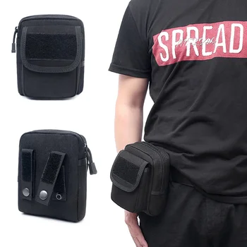 

Sports Tactical Hunting Waist Bags MOLLE EDC Pouch Utility Gadget Pouch Portable Shooting Belt Waist Bag Pocket Outdoor