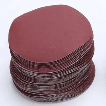 

30pc 4in/100mm 320Grit Surfaces Polish Wood Plastic Aluminum Efficient Sandpaper Polishing Sand Paper Grinding