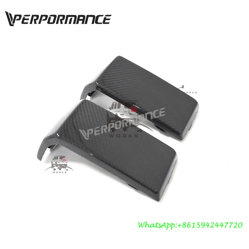 W463A чехлы на передний бампер сухой углерод для W464 G63 бампер g63 передняя крышка