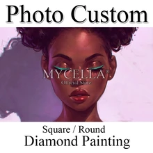 Фото на заказ Алмазная вышивка 5D Сделай Сам алмазная живопись полная квадратная Картинка из страз daimond картина Алмазная мозаика дрель