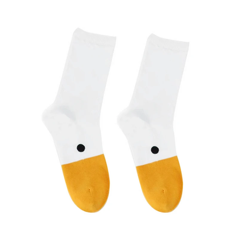 Vertvie забавные креативные носки для мужчин и женщин хлопковые унисекс с гусиной