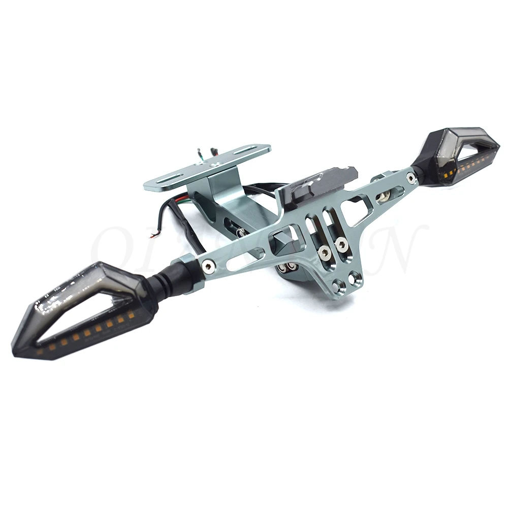 Универсальный CNC алюминиевый мотоциклетный регулируемый угол номерной знак кронштейн для Ducati 749 999 1098 1198 S R 749/S/R 999/S/R 1198 S/R