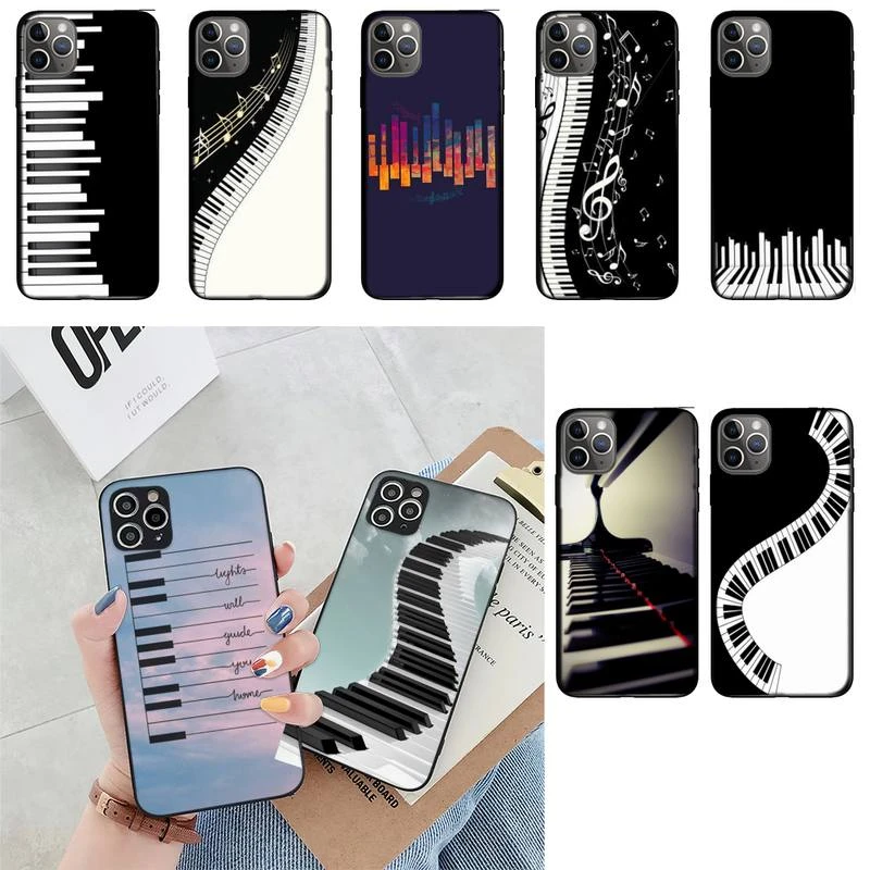 best case for iphone 13  Music piano keyboard  Phone Case For iPhone 13 12 Mini 11 Pro XS Max X XR 7 8 Plus 13 case