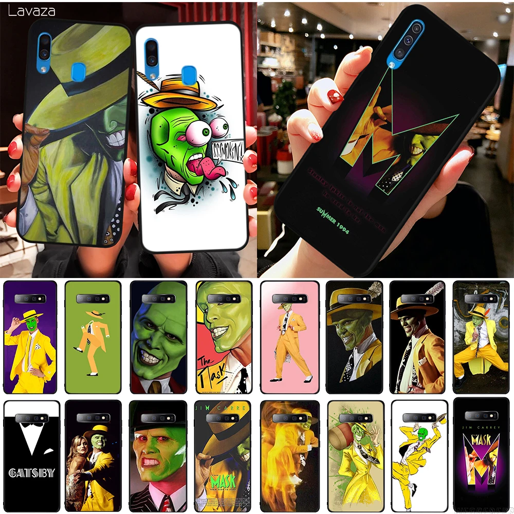 

THE MASK TPU Cover for Samsung Galaxy A10 A20 A30 A40 A50 A70 A10S A20S A30S 40S A50S A70S Soft Case