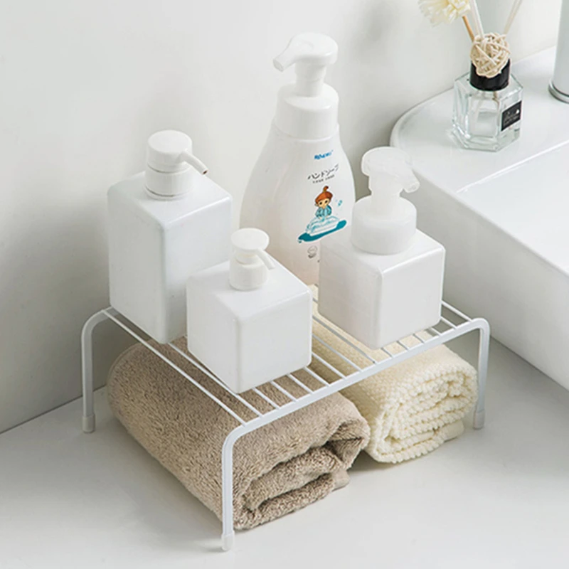 Home Closet Organizer Storage Shelf for Kitchen Rack Space Saving Shelf Kitchen Organizer Wardrobe Shoe Organizers Saving Space