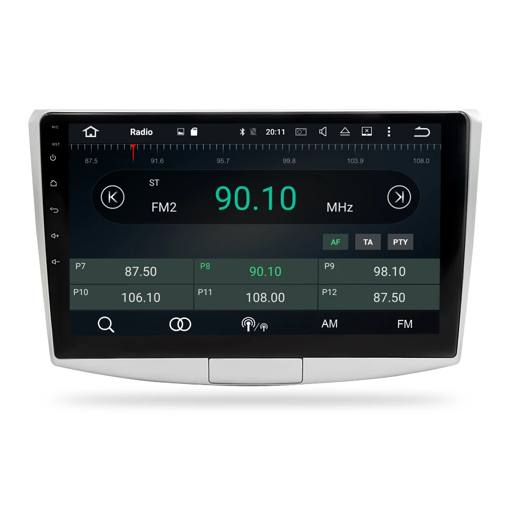 Discount Android 9.0 Car Radio DVD Navigation Stereo For Volkswagen Passat B6 B7 CC Magotan 2012-2015 WIFI Video GPS Multimedia 4G RAM 5