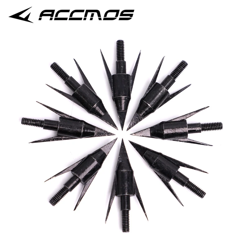 Black Archery Fish Bow Hunting Arrow Tips Boardhead Archery Arrowhead