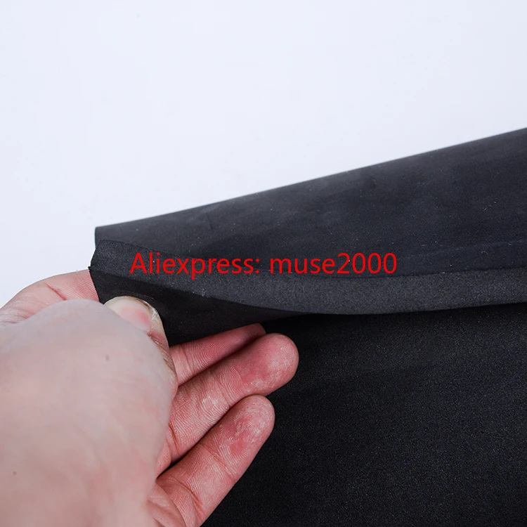 Квадратный 500x1000 мм x 1 2 3 4 5 6 8 10 мм вспенивающийся EPDM резиновый лист черная доска уплотнение Прокладка вспененный EPDM Губка демпфер двери