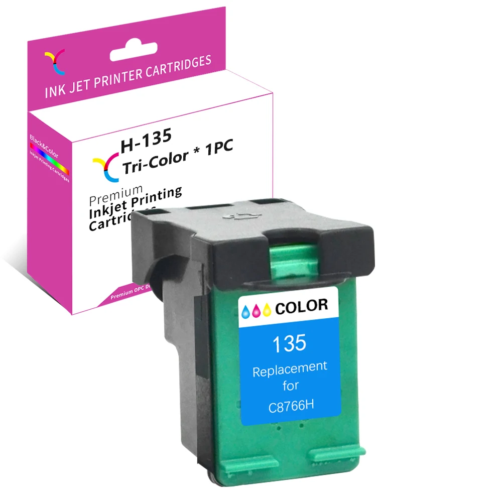 YC для HP135 Color OfficeJet 100 Deskjet 5943 6540 6620 6800 6840 9803 D4168 C4190 D5060 D5063 D5069 D5100 D5156 D5160 D5168 |