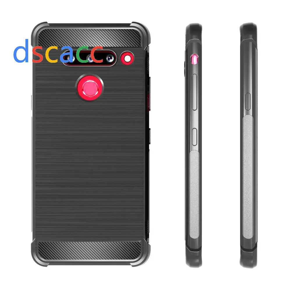 Чехол из углеродного волокна Dscacc для LG G8 ThinQ Pro G7 ThinQ Plus ThinQ X4 Plus Zone 4 Risio 3 X Power3 X800 100 шт