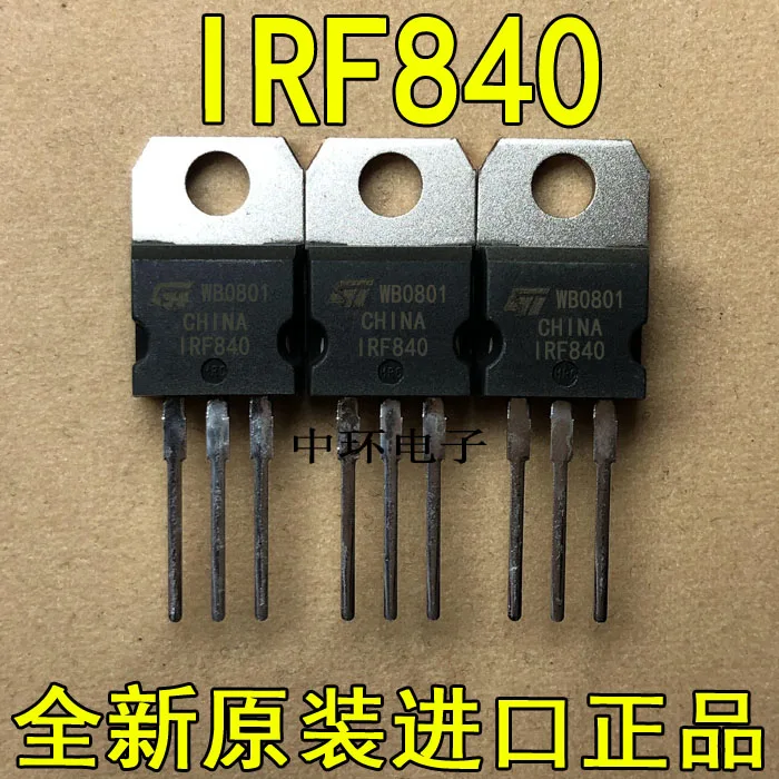 10 шт./лот IRF840-220 полевого транзистора 8A 500Vx m y