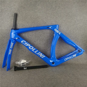 

T1000 3K Glossy Blue painting MCipollini RB1K THE ONE carbon road frames Cipollini XXS/XS/S/M/L/XL for selection