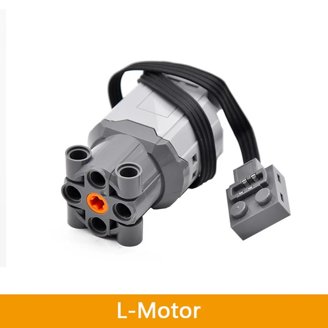 Building Blocks Technical Motor Multi Power Functions Tool Servo Train 8293 8883 Remote Control PF Model Sets Compatible MOC L-motor