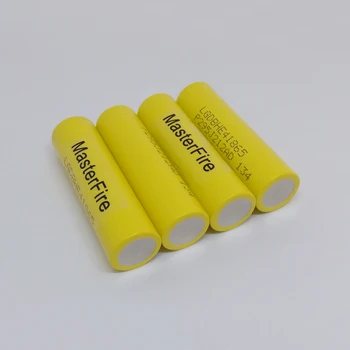 

MasterFire 10PCS/LOT Original LG HE4 Chem 18650 ICR18650HE4 20A discharge lithium battery cell 2500mah flashlight batteries