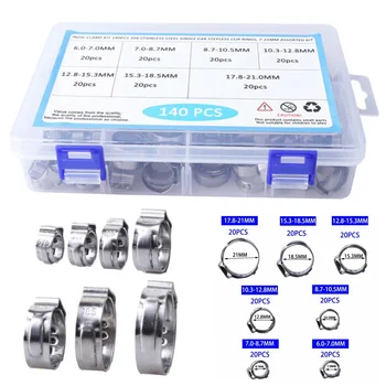 

Tube Hose Clamp Tool 304 Stainless Steel Single Ear Stepless Equipment