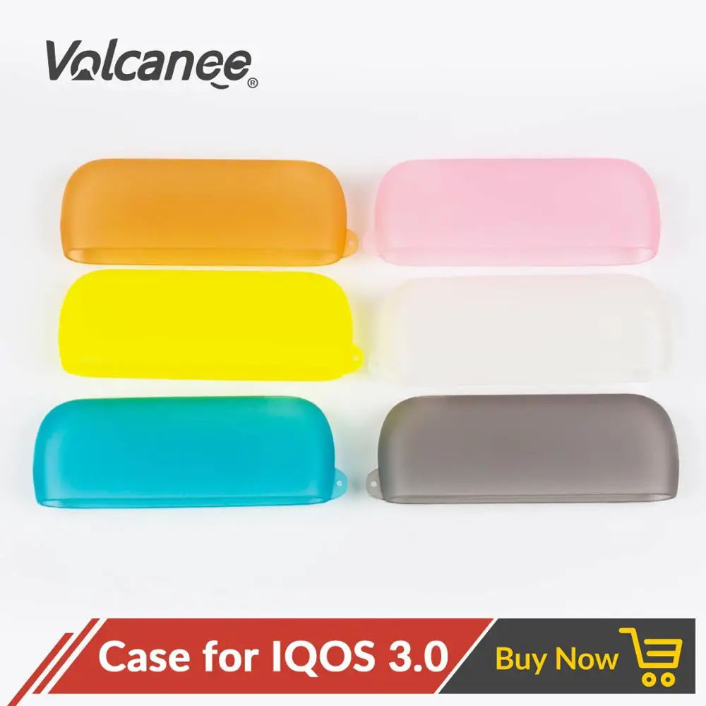 Volcanee 1 шт. ТПУ чехол для IQOS 3 0 защитный переноски аксессуары электронных сигарет |