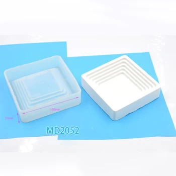 

4Pcs Terrace Landscape Resin Silicone Mold Terrace Ashtray Storage Tray Mold Kit 634D