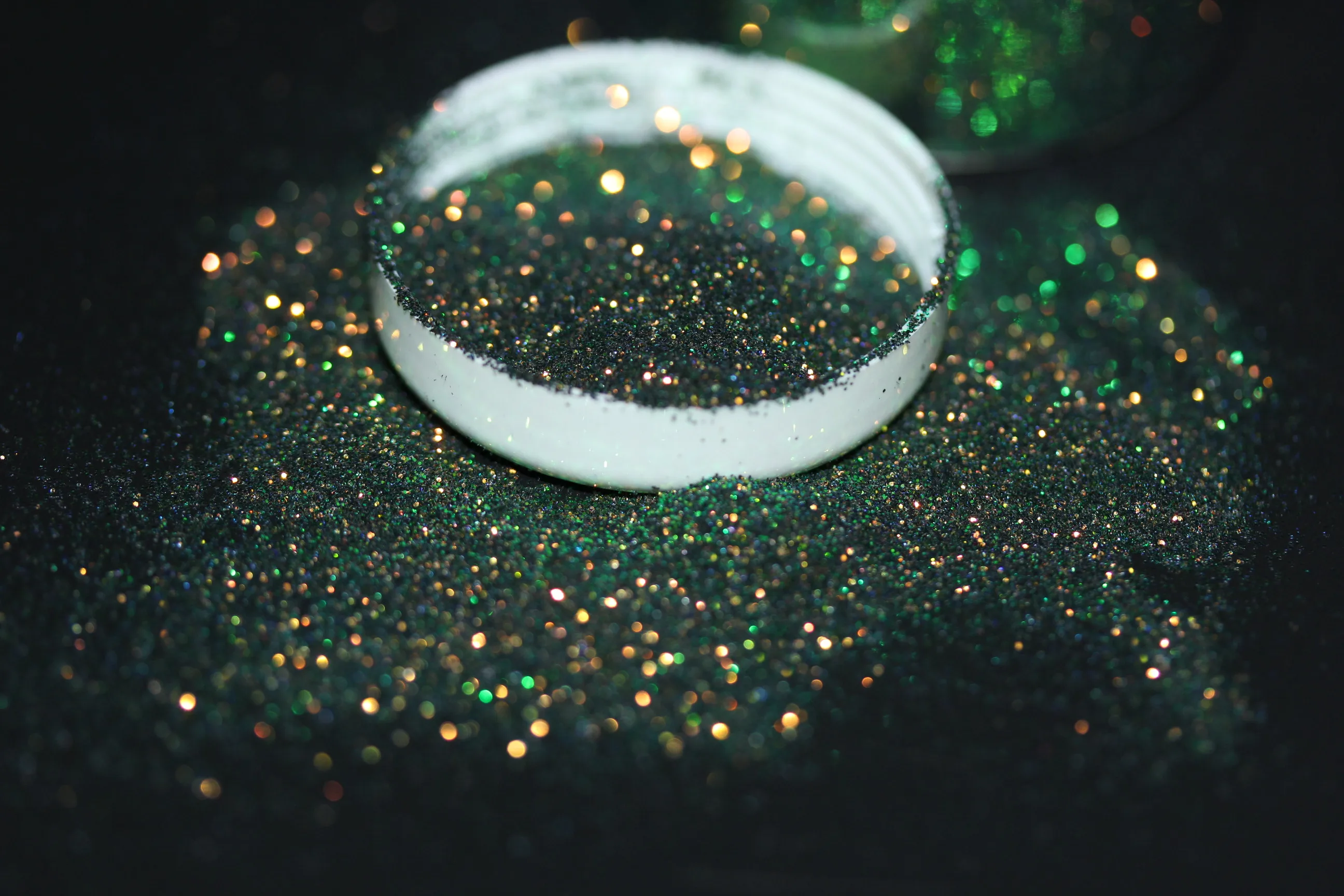 Красивые Искусственные тени для маникюра искусство ногтей подсвечник мерцающие