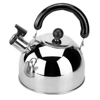 

Hot Tea Kettle Stovetop Whistling Tea Pot,Stainless Steel Tea Kettles Tea Pots for Stove Top,3L Capacity with Capsule Base By