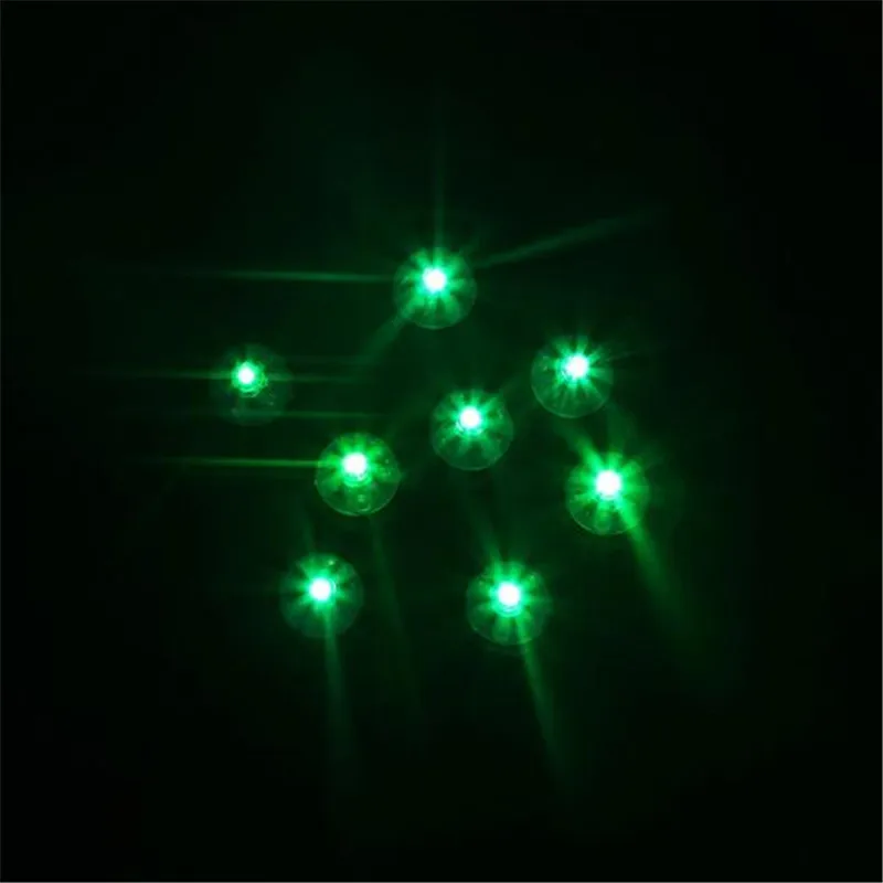 BXLYY 10 шт. круглый светодиодный воздушный шар свет освещение мини фонарь декоративные шары свет Рождество год домашний декор. 75z - Цвет: Зеленый