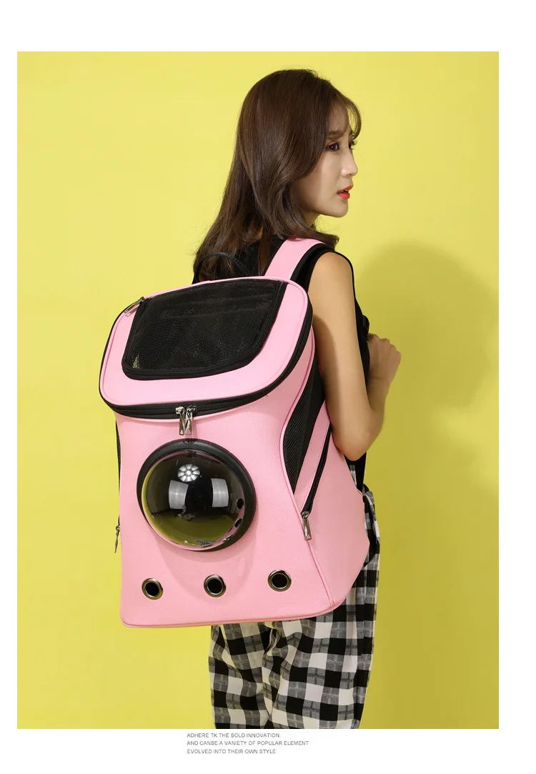 Портативный дорожный рюкзак для перевозки животных, космическая капсула пузырь дизайн, водонепроницаемая сумка рюкзак для кошки и собаки