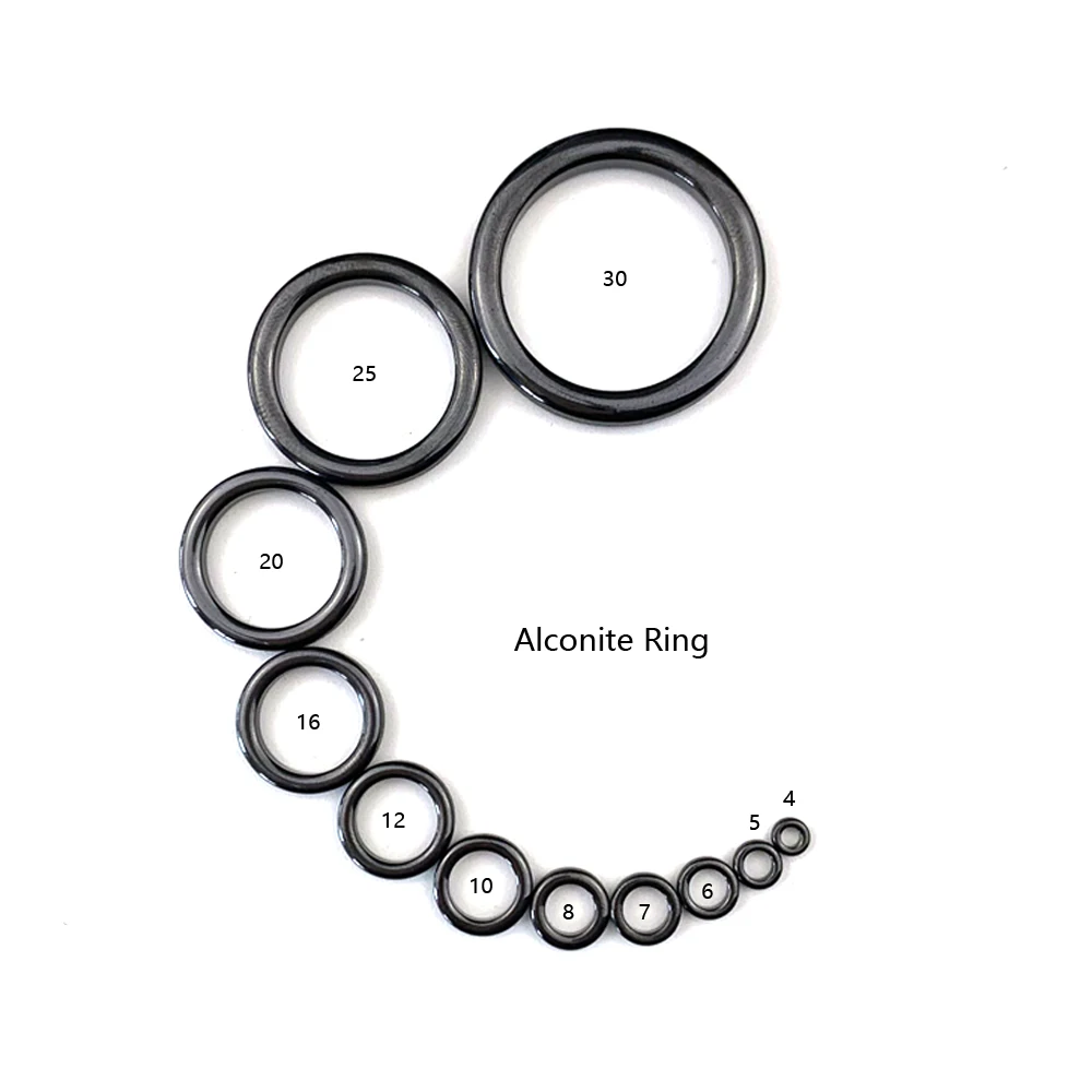 Details about   Fishing Rod Guides Line Rings for Repair Kit Sturdy Durable Ceramic Stainless 