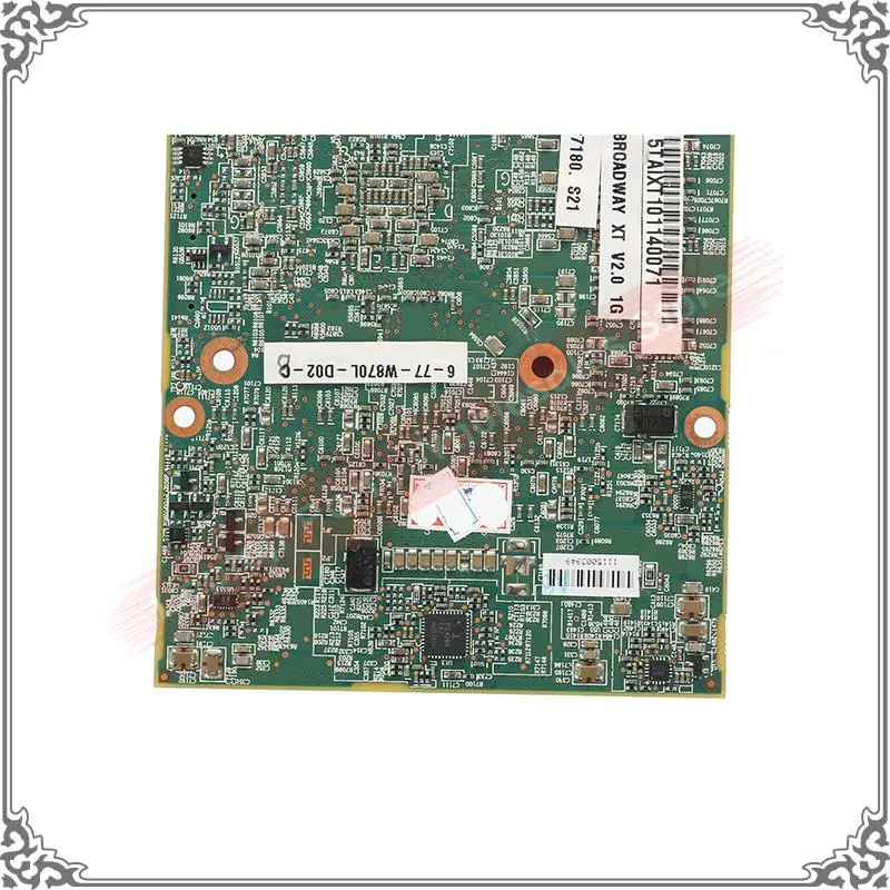 Оригинальная новая видеокарта 1 Гб HD 5870 HD5870 216 0769008 для Clevo W860CU W870CU P150SM 5870M HD5870M