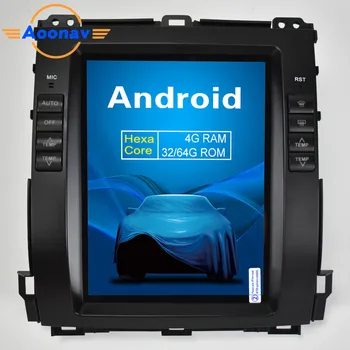 

AOONAV 10.4 inch vertical screen Android 9.0 CAR GPS Radio navigation For-LEXUS-GX470 2004-2009 car DVD player support carplay
