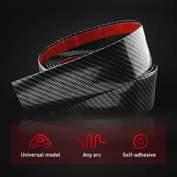 

Car-styling car door Plate protector 5D Carbon Fiber sticker Sill Scuff Cover Anti Scratch tuning car universal car Accessories